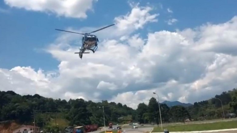 (Vídeo) Bombeiros resgatam homem ferido no Pico Paraná