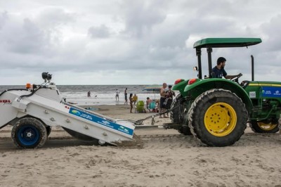Em 30 dias, foram coletadas 480 toneladas de lixo das praias