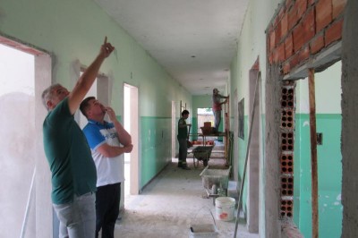 CME em Paranaguá: cerca de 30% da obra já está concluída