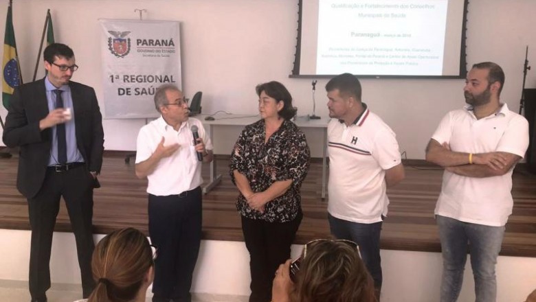 Prefeito de Paranaguá participa de evento do MP em prol dos conselhos de saúde do litoral