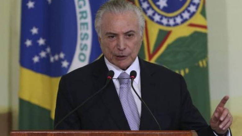 Temer antecipa pronunciamento do 1º de Maio