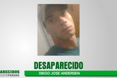 ALERTA DE DESAPARECIMENTO DE PESSOA - DIEGO JOSE ANDERSEN