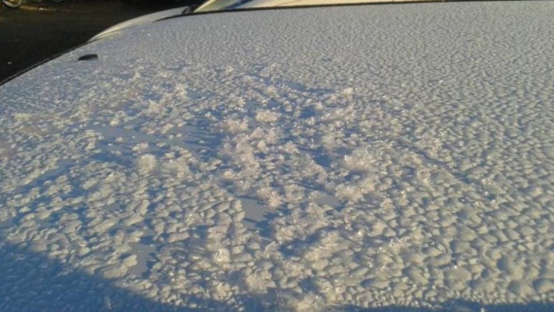 Primeira geada do ano é registrada no Paraná