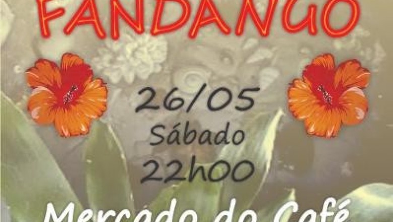 Sábado tem Baile de Fandango no Mercado do Café em Paranaguá