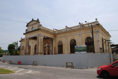 Empresa desiste de continuar obra da Estação Ferroviária