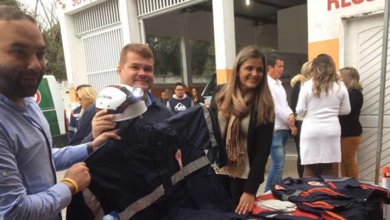 Equipe do SAMU de Paranaguá recebe novos uniformes