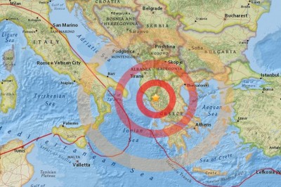 Terremoto de magnitude 5,5 causa pânico na Grécia