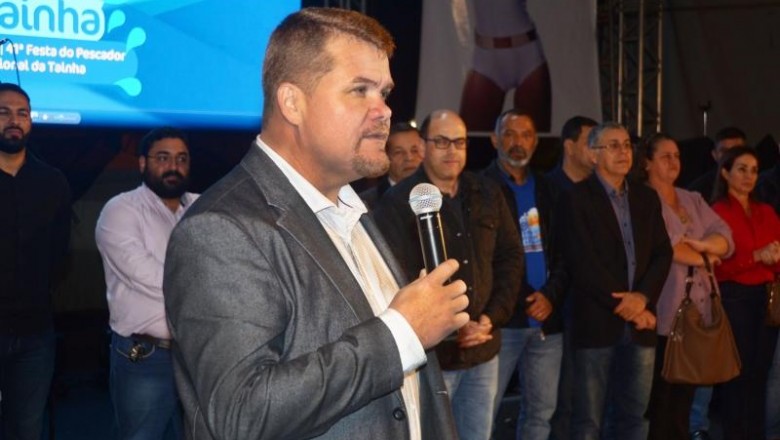 Prefeito Marcelo Roque abre oficialmente a 8.ª Festa Nacional da Tainha