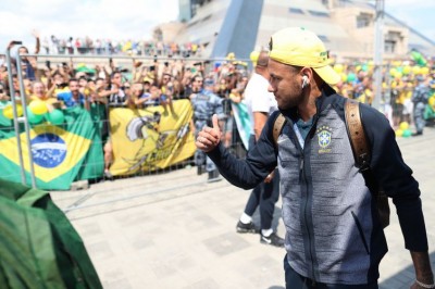 Seleção Brasileira já está em Kazan para o jogo contra a Bélgica