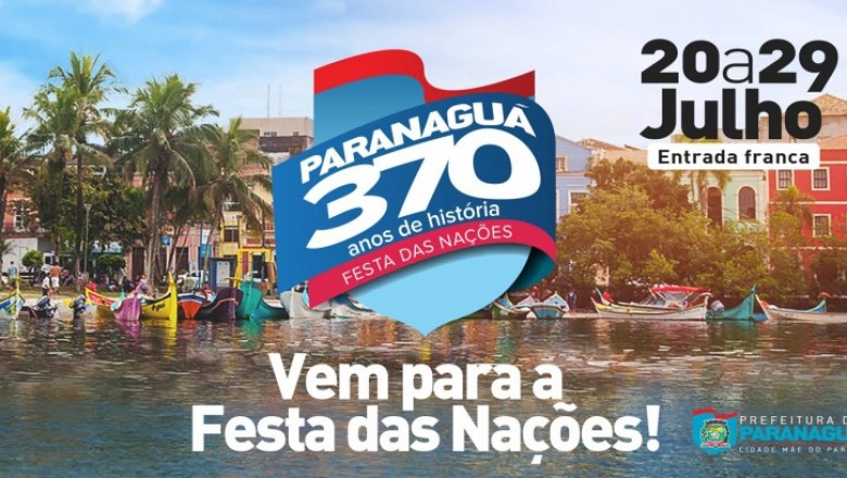 Feira das Nações nos 370 anos de Paranaguá