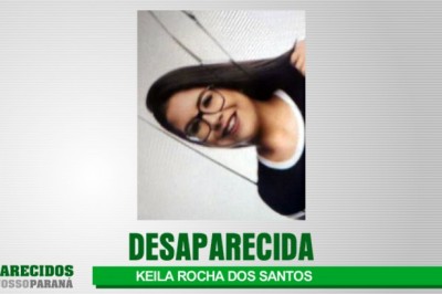 ALERTA DE DESAPARECIMENTO DE PESSOA - KEILA ROCHA DOS SANTOS