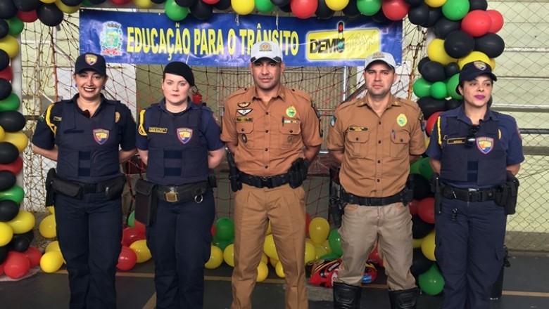 Abertura da Semana Nacional do Trânsito em Paranaguá 