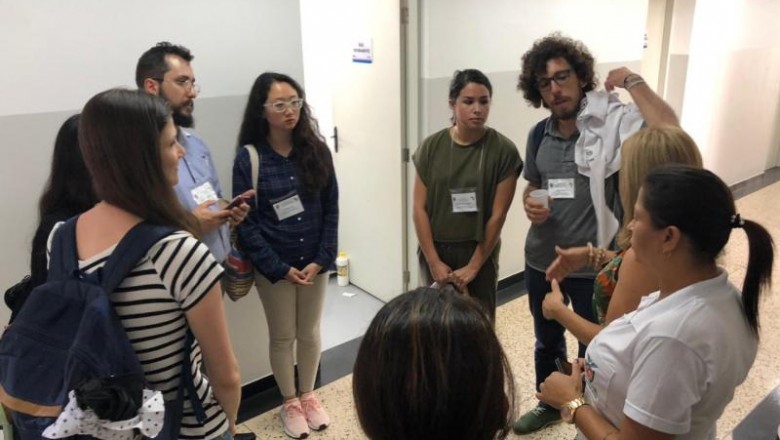 Estudantes da Universidade de Harvard e da UFPR visitam Paranaguá para conhecer as ações no combate à dengue e o enfrentamento às violências