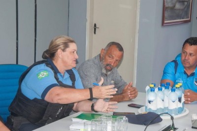 Secretária de Segurança de Paranaguá e Copadubo discutem melhorias para o trânsito de caminhões na cidade