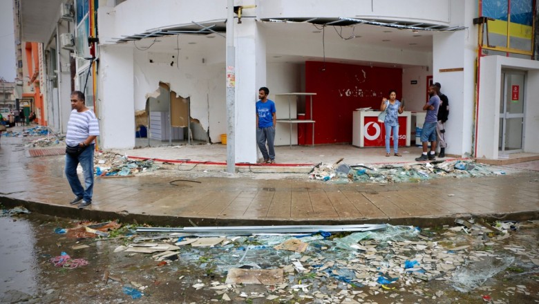 Ciclone Idai atinge Mo&ccedil;ambique: 90% da cidade da Beira s&atilde;o destru&iacute;dos