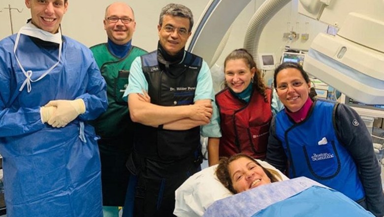 Aos 58 anos, T&aacute;ssia Camargo sofre infarto em Portugal e est&aacute; na UTI