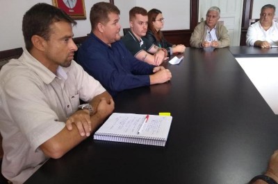 Prefeito Marcelo Roque recebe representantes de segmentos portuários