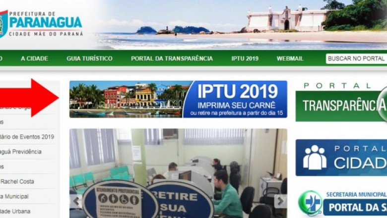 PARANAGUÁ IPTU 2019: contribuintes podem imprimir o carnê pela internet