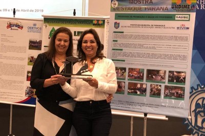 Educação de Paranaguá recebe prêmio pelo Programa Saúde do Professor
