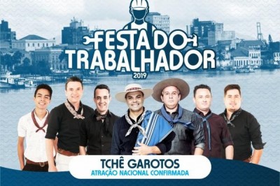 Festa do Trabalhador terá mais de 20 atrações e sorteio de prêmios