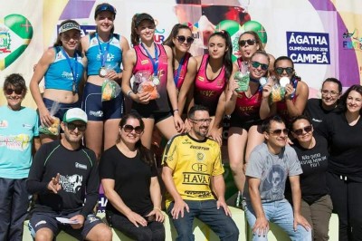 4ª Copa Paranaguá de Vôlei de Praia movimenta o Aeroparque