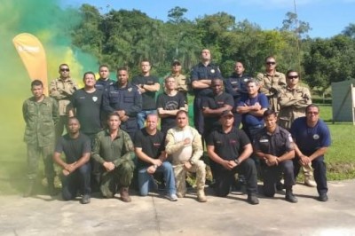 Guardas civis municipais de Paranaguá participam de instrução no Rio de Janeiro