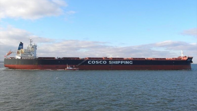 Porto realiza o maior embarque de granel da história