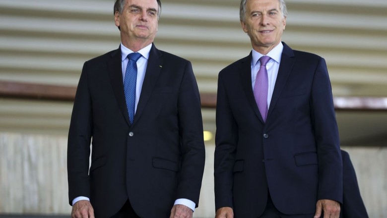 Bolsonaro e Macri se re&uacute;nem em Buenos Aires nesta quinta-feira