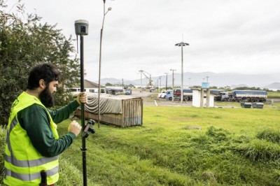 Solo do terminal público Barão de Tefé, em Antonina, é mapeado