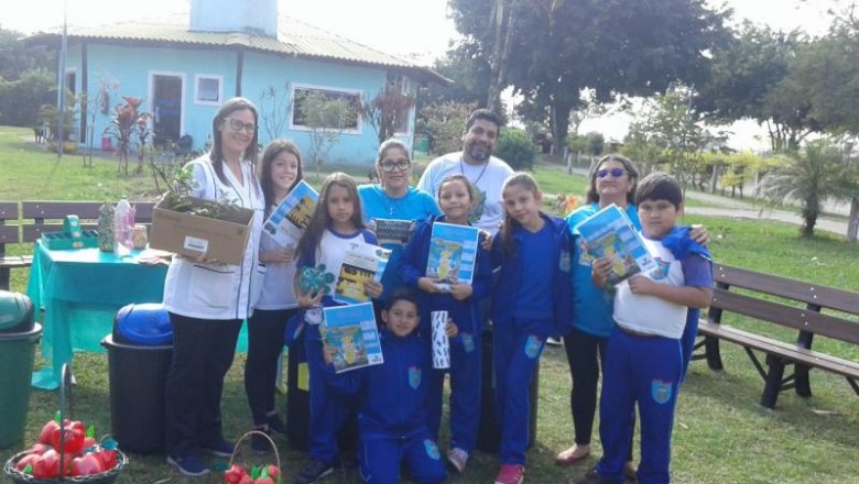 Alunos visitam dependências da Secretaria Municipal de Meio Ambiente