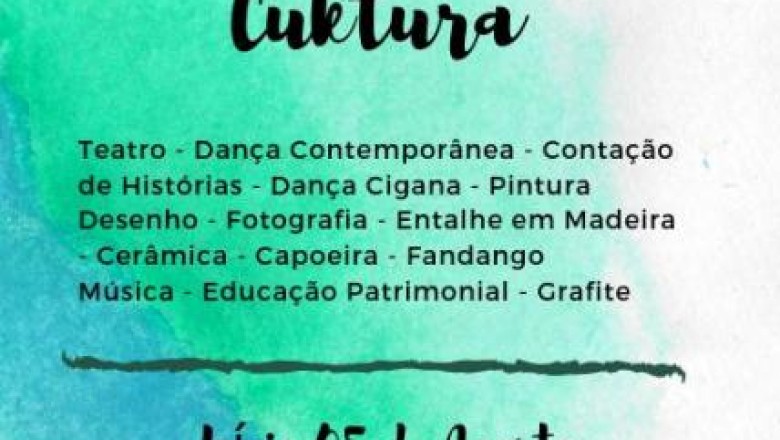 PARANAGUÁ: Inscrições para oficinas da Secultur estão abertas