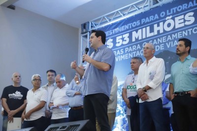 Governo investe R$ 53 milhões no Litoral e anuncia intervenções em duas praias