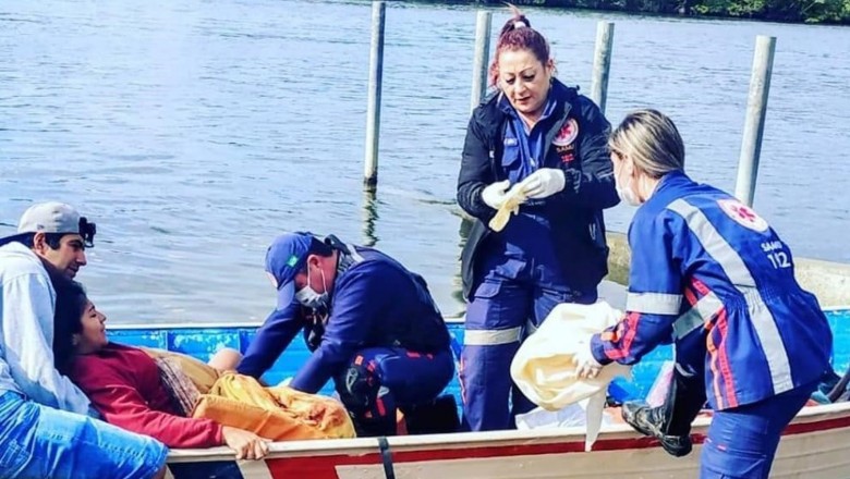 SAMU faz parto inusitado em Paranaguá