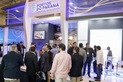 Portos do Paraná são atração na Logistique, em Joinville