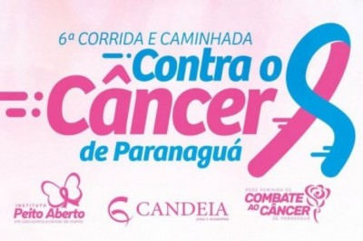 Tudo pronto para a 6.ª Corrida e Caminhada contra o Câncer de Paranaguá