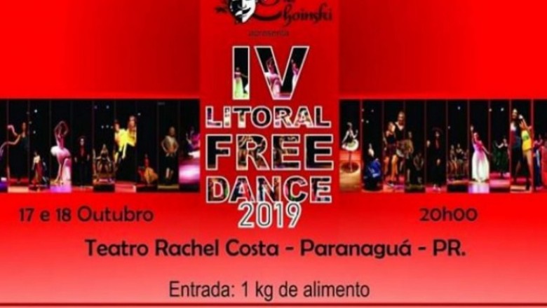 Teatro Rachel Costa é palco do IV Litoral Free Dance