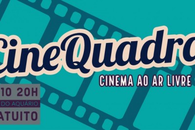 Cinema Ao Ar Livre no Aquário de Paranaguá