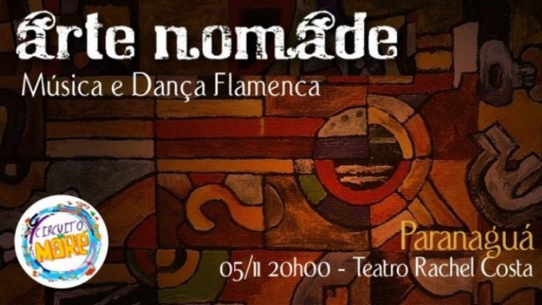 Evento 'Arte Nômade' movimenta o Teatro Rachel Costa nesta terça-feira