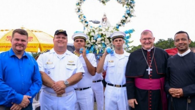 PARANAGUÁ: Procissão Marítima de Nossa Senhora do Rocio reúne mais de 800 pessoas
