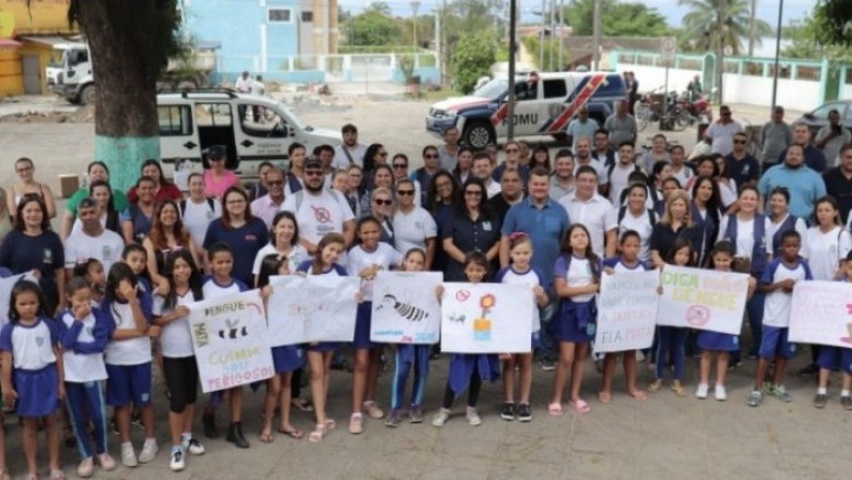 Ação conjunta entre secretarias municipais é realizada na Ilha dos Valadares para remoção de criadouros do Aedes Aegypti