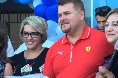 Marcelo Roque revitaliza a Escola Municipal Presidente Costa e Silva