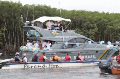 Devotos participam de Procissão Marítima em louvor a Nossa Senhora dos Navegantes