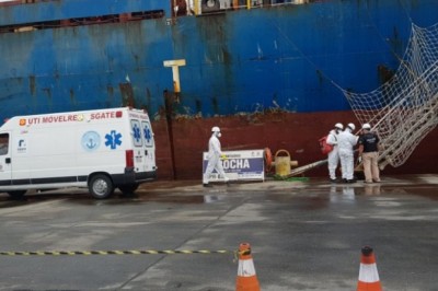 Porto de Paranaguá simula atendimento ao coronavírus