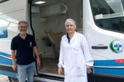 PARANAGUÁ: Equipe do 'Odontomóvel' leva conscientização e cuidados aos alunos da Rede Municipal de Ensino