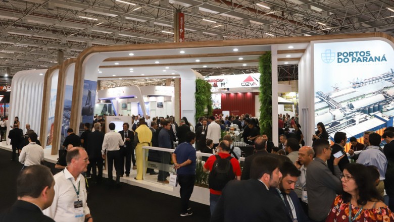 Empresa Portos do Paraná participa de feira de logística