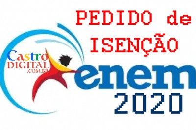 Saiba como ter isenção na inscrição do Enem