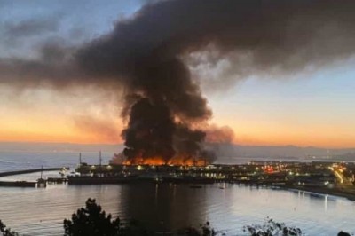 Chamas destroem cais de São Francisco nos EUA. Fotos impressionantes (vídeo)