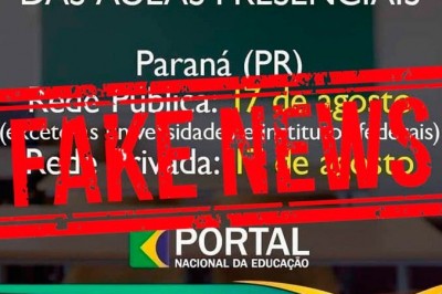 Data de retorno às aulas presenciais não está definida