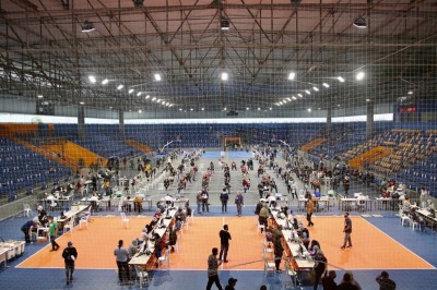 Arena Albertina Salmon passará por higienização completa no fim de semana