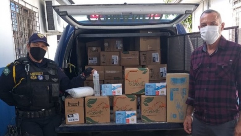 Secretaria Municipal de Segurança recebe doação de materiais de proteção individual